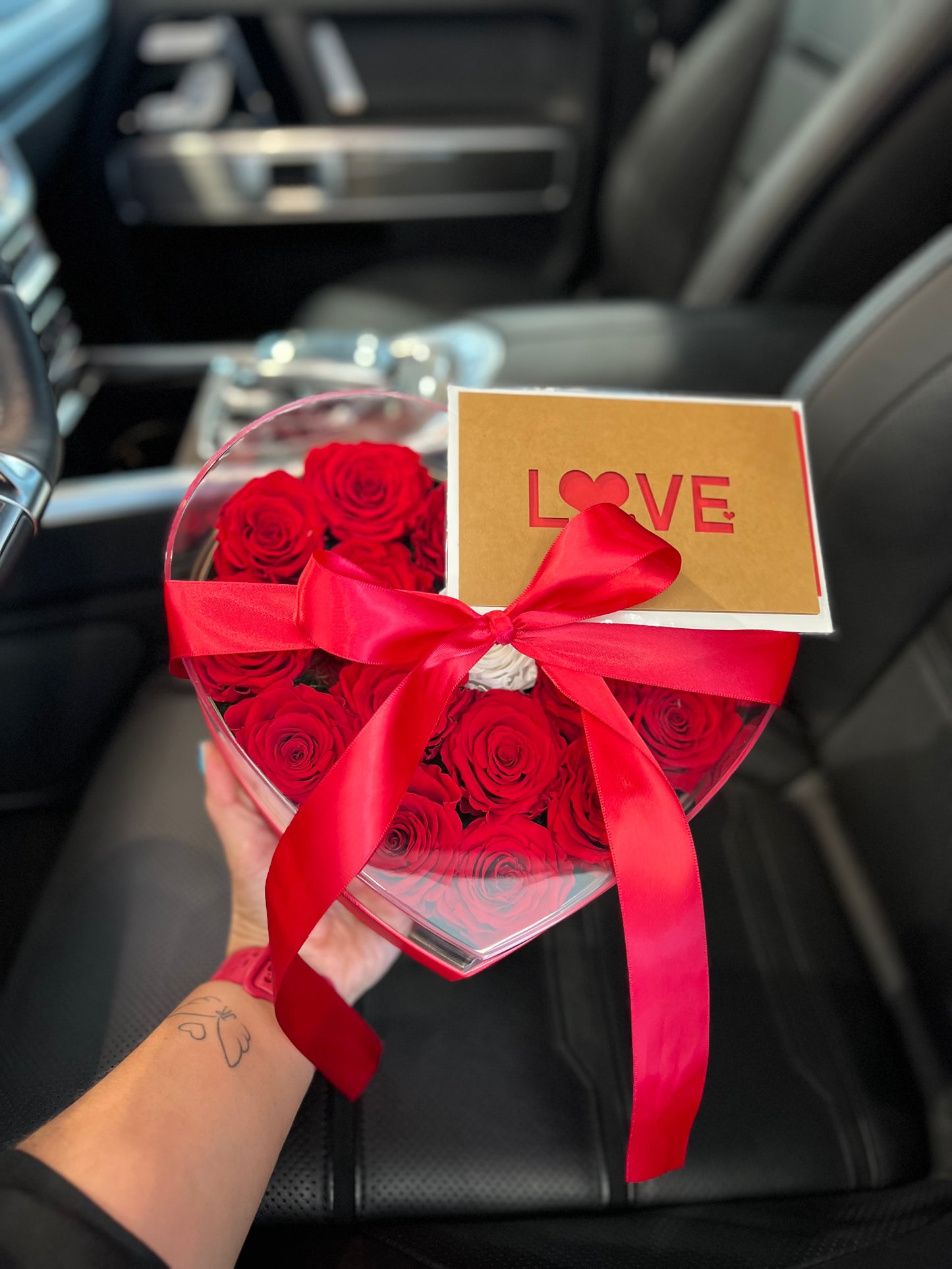 Red Heart - Preserved Roses