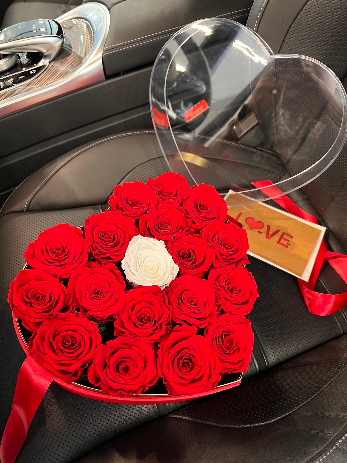 Red Heart - Preserved Roses