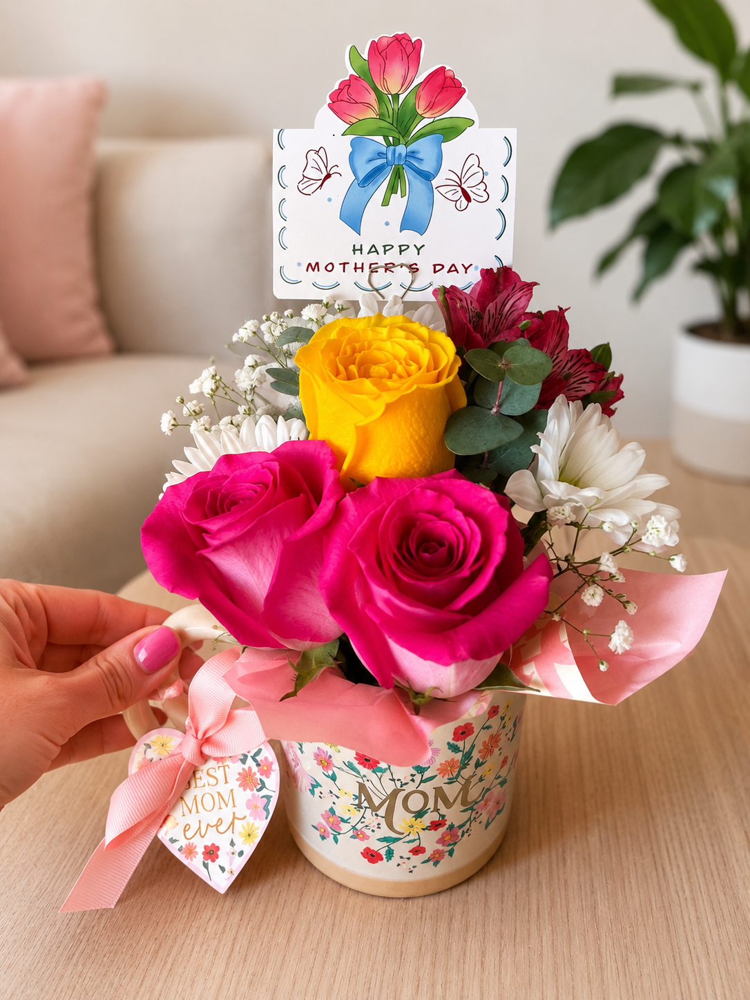 🌸 Mom’s Bloom Mug