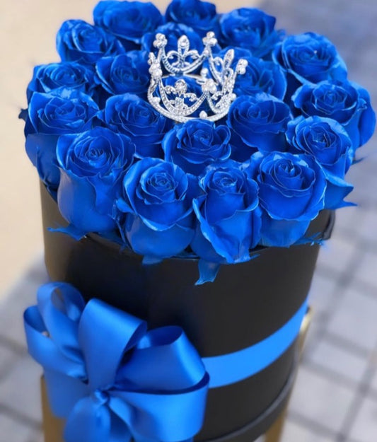 Blue Majesty Rose Box – Fresh Roses